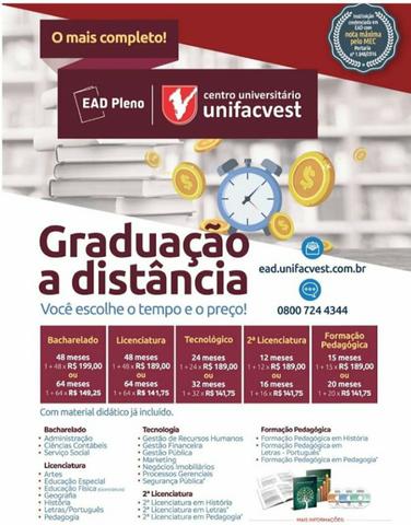 Graduação EAD pleno Unifacvest - Foto 5