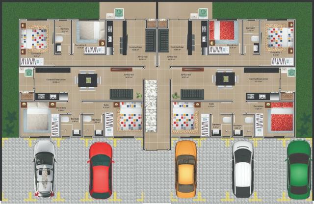 Apartamento térreo Campeche central 160 mil - Foto 5