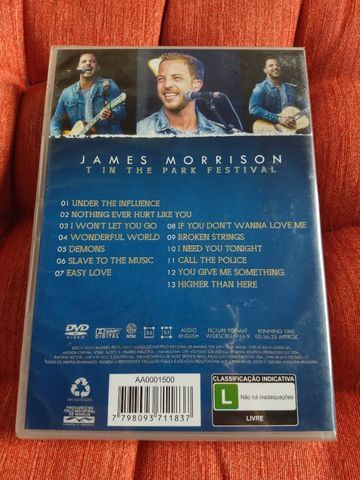 NOVO - DVD James Morrison - T In The Park Festival - Foto 4