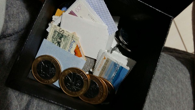 moedas e selos antigos - Foto 2