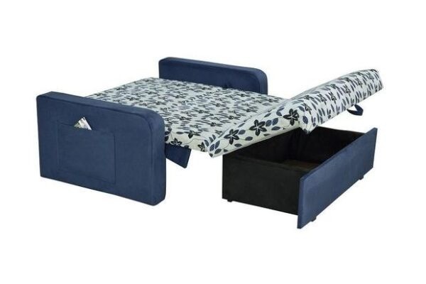 Sofá Cama Daiane c/ Baú Suede Frete Grátis - Até 12x - Foto 2