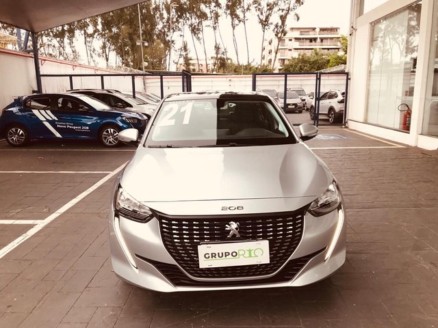PEUGEOT 208 ACTIVE PACK PRATA 2021 216 KMS RODADOS- 2021 PAGO
