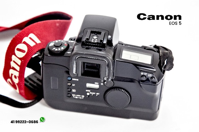 Canon EOS 5 QD de Quartzo com data SLR Câmera  - Foto 3