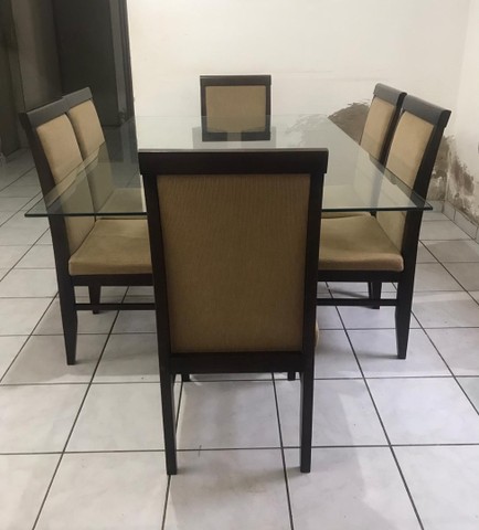 Mesa com 6 cadeiras - Foto 2