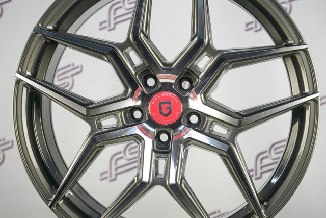  Rodas Gisa Flow Form 3352 Grafite Diamantado 5x112 - 20x8,5 aro 20 tala 8,5 - Foto 4