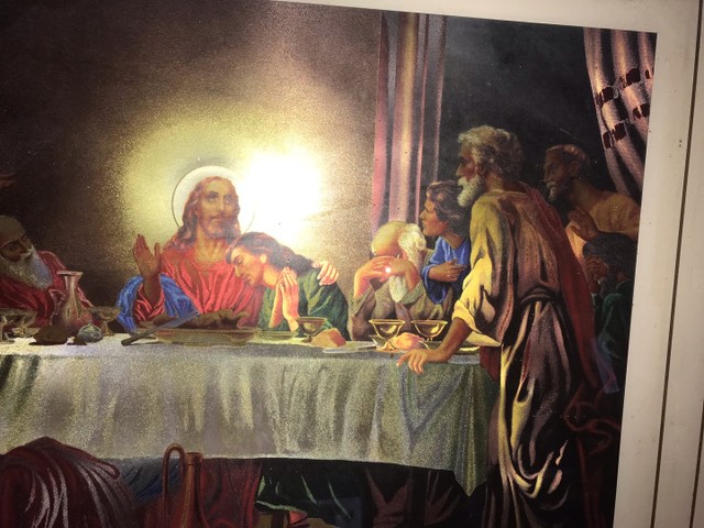 Lote três quadros arte sacra - Foto 2