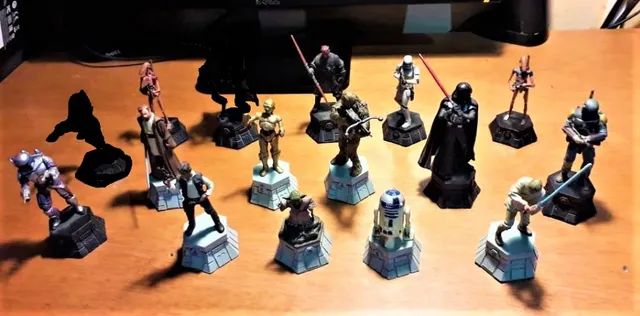 Miniaturas Xadrez Star Wars Planeta DeAgostini