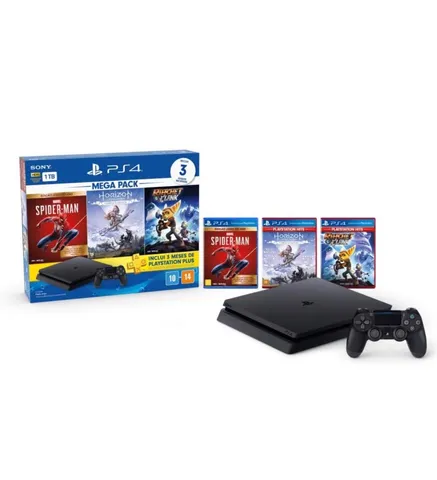 Console PlayStation 4 Mega Pack 17 - Dreams, Spider Man, Second