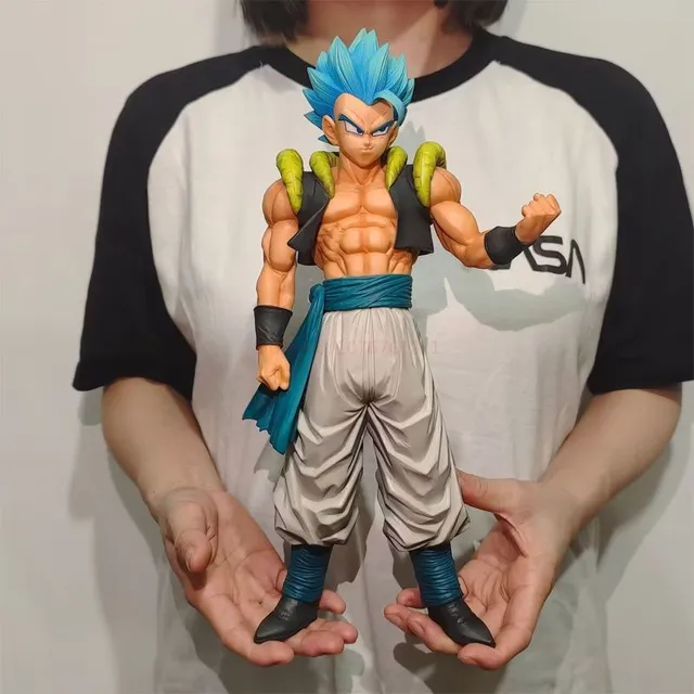 Boneco Goku Super Saiyajin Blue Dragon Ball 30 Cm Original