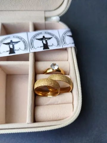 PAR DE ALIANÇAS COMPROMISSO  - Foto 5