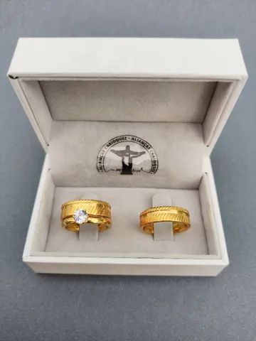 PAR DE ALIANÇAS COMPROMISSO  - Foto 2