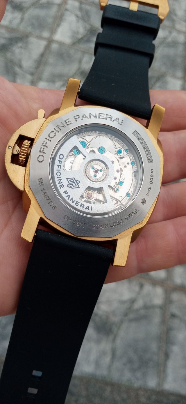 Rel gio Panerai Luminor Submersible 300m diver autom tico com