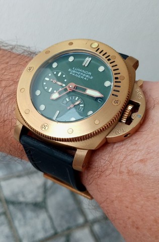 Relógio panerai luminor discount submersible