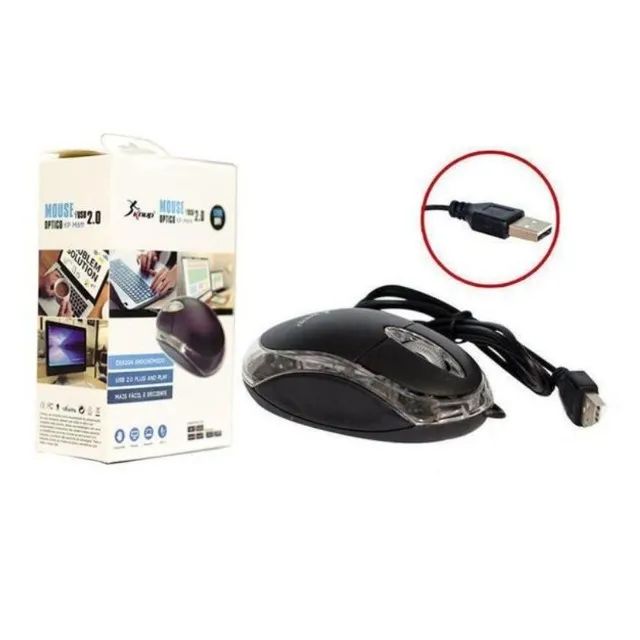 Mouse Optico Usb 2.0 Kp-m611 1200 Dpi Knup - Foto 2