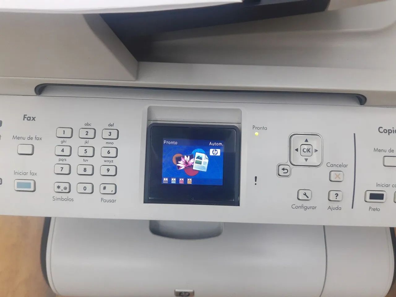 Impressora Hp LaserJet Color CM1312 usada