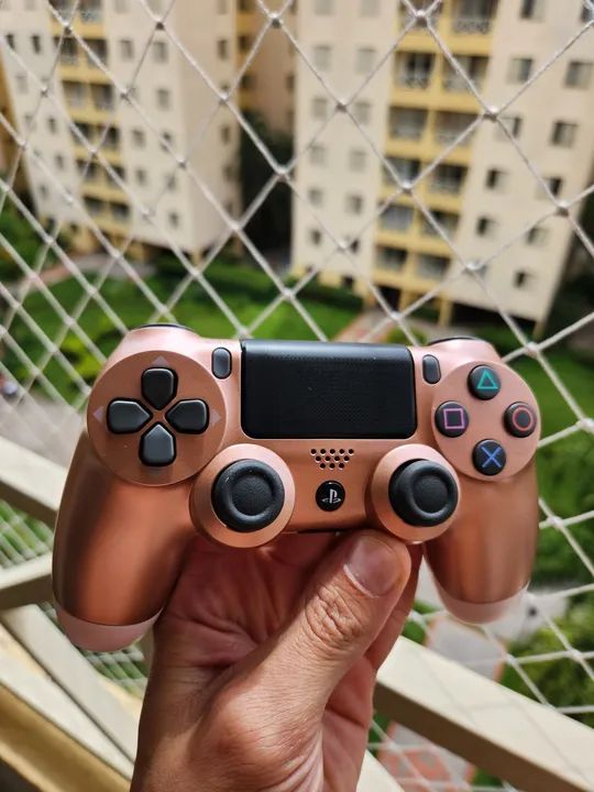 Controle Playstation 4 Rose Gold NOVO  - Foto 4