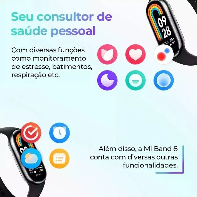 Xiaomi Mi Band 8 Original Versão Global Em Português - Foto 5