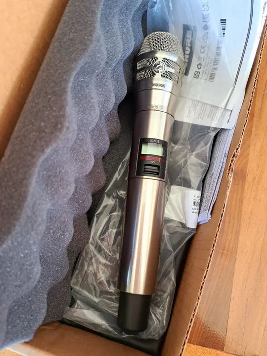 Microfone Shure Sem Fio Bastão Shure ULXD24/K8 Nickel J50