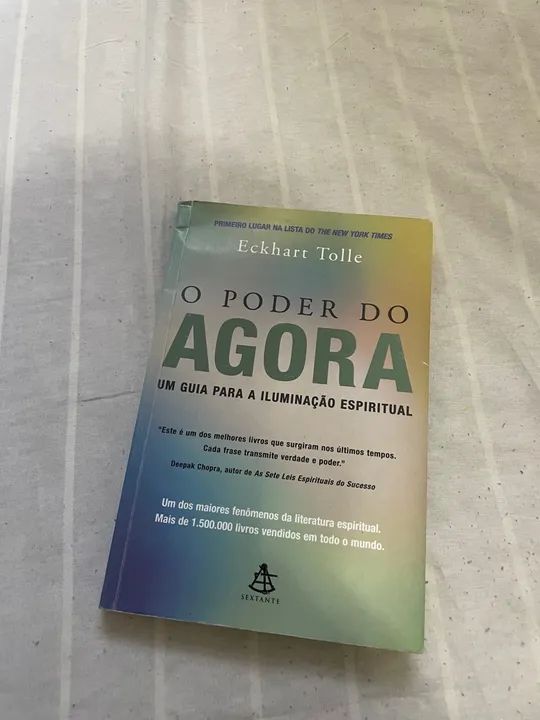 Livro O Poder Do Agora De Eckhart Tolle