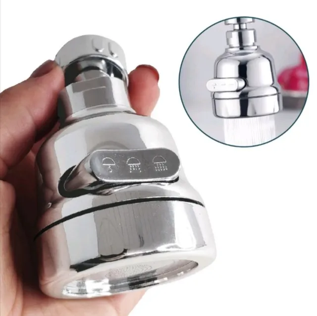Adaptador 360 bico arejador torneira giratorio