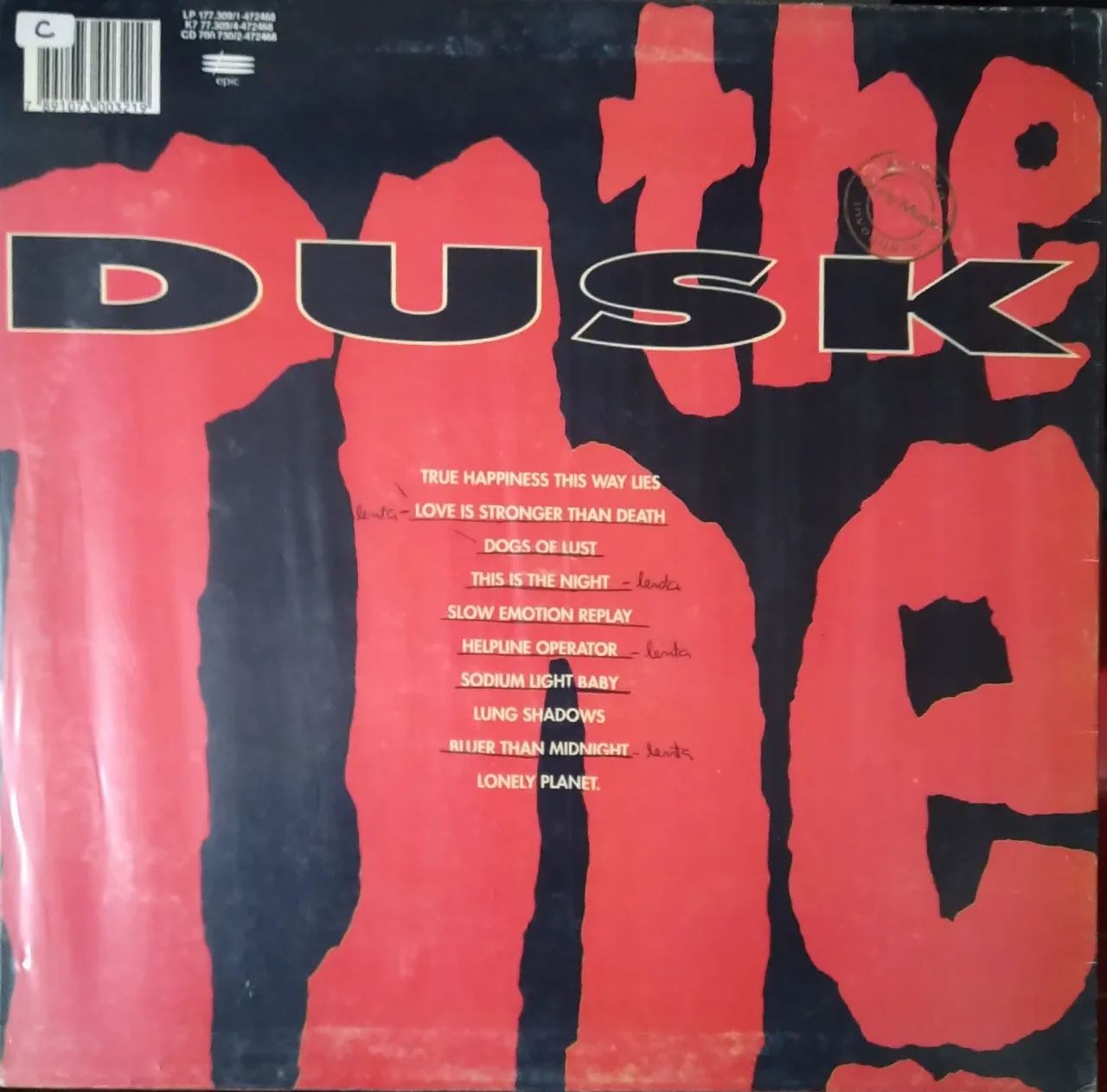 LP The The - Dusk - Foto 5