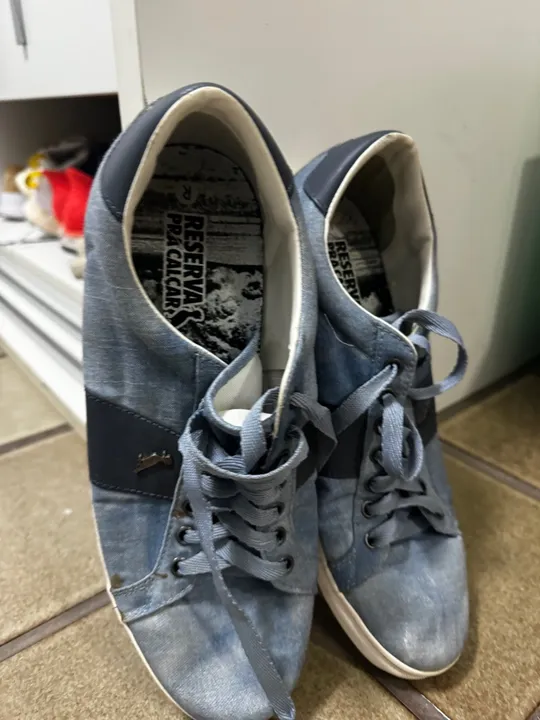 Tênis Reserva Masculino Azul