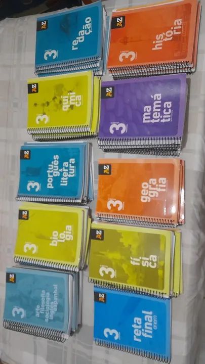 Apostilas de A a Z vestibular