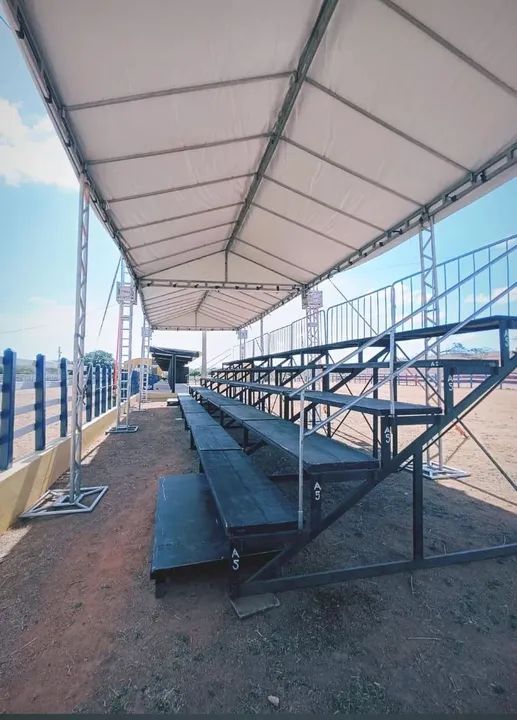 Locação de Arquibancada, reserve - Foto 5