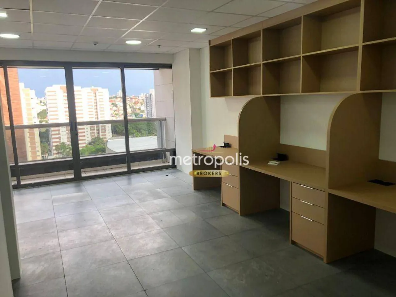 Sala para alugar, 43 m² por R$ 3.521,21/mês - Cerâmica - São Caetano do Sul/SP