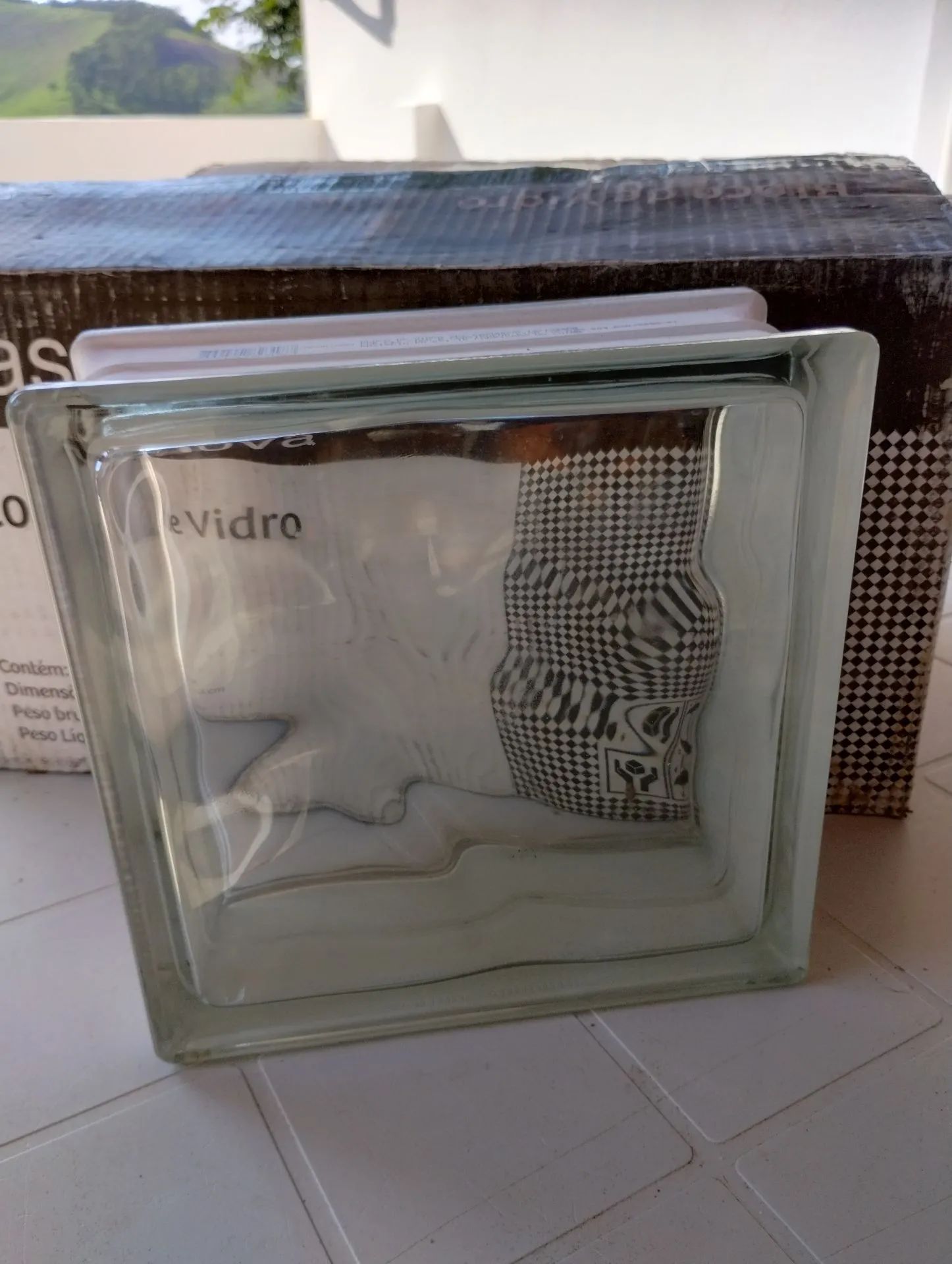 Bloco tijolo de vidro - Foto 4