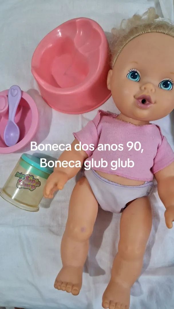 Boneca Glub Glub anos 90 / colecionadores 