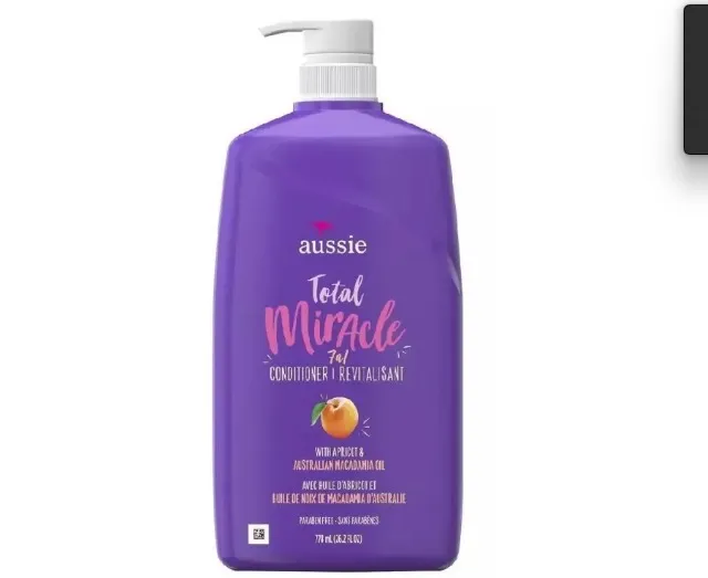 Condicionador Aussie Total Miracle 7 em 1 - Pêssego - R$ 69