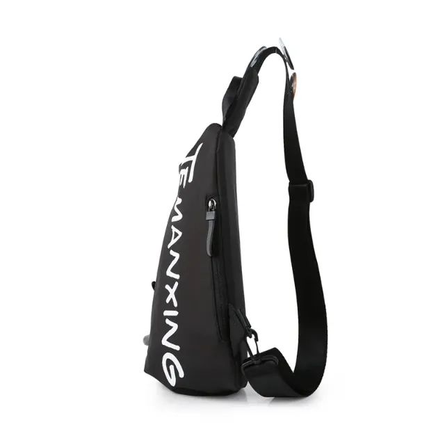 Mochila unissex para esportes e atividades ao ar livre, impermeável cor preta - Foto 2