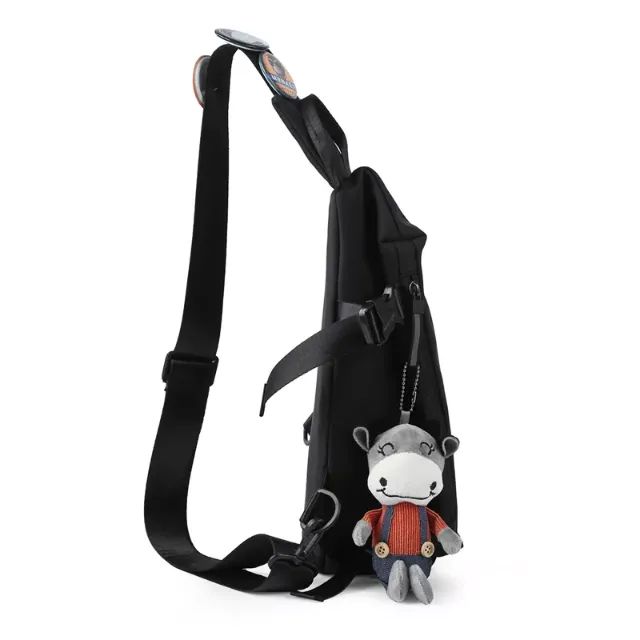 Mochila unissex para esportes e atividades ao ar livre, impermeável cor preta - Foto 5