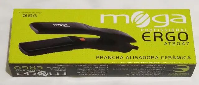 Prancha Alisadora Mega Profissional Ergo Cerâmica Nova