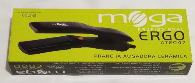 Prancha Alisadora Mega Profissional Ergo Cerâmica Nova