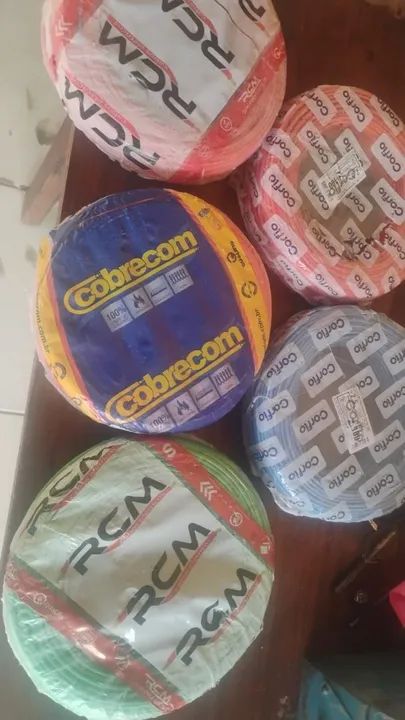 Cabos Elétricos Novos - RCM e Cobrecom