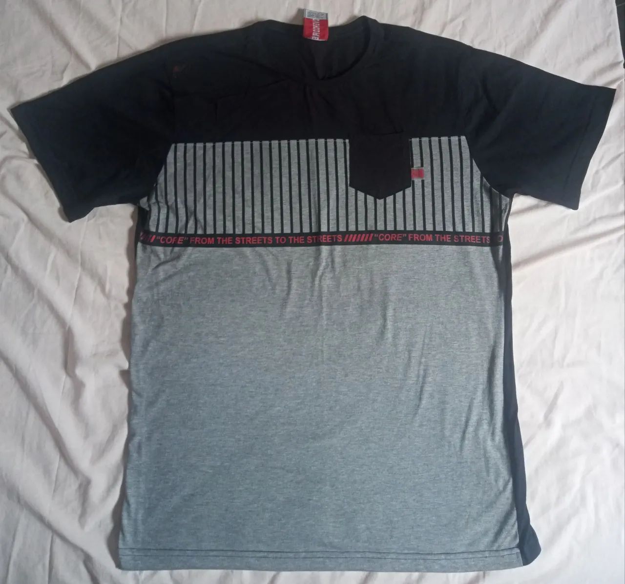 Camiseta Nova Overcore Tamanho GG