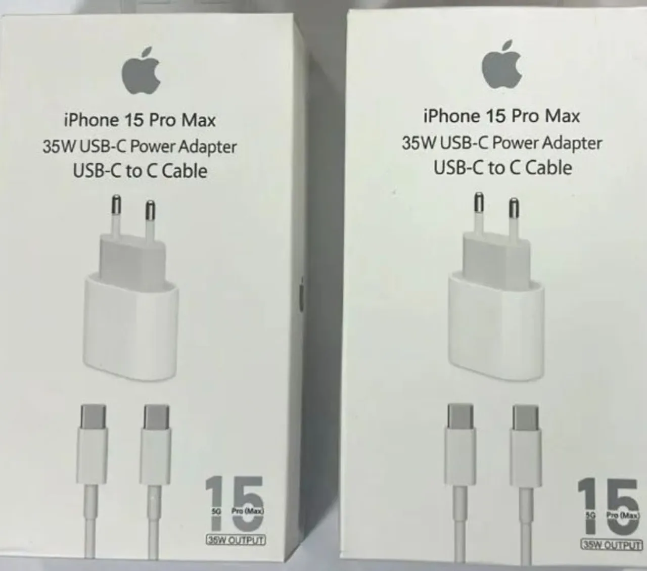 Carregador 35W USB-C iPhone 15 Pro Max