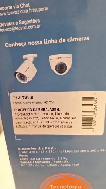 DVR Stand Alone TecVoz 16 cameras - Foto 4