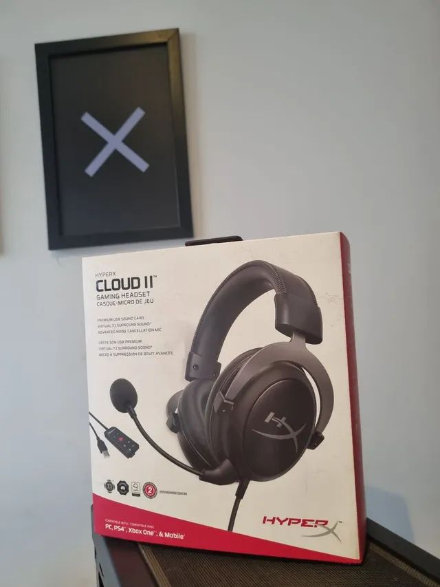 Headset HyperX Cloud II 7.1 Gun Metal