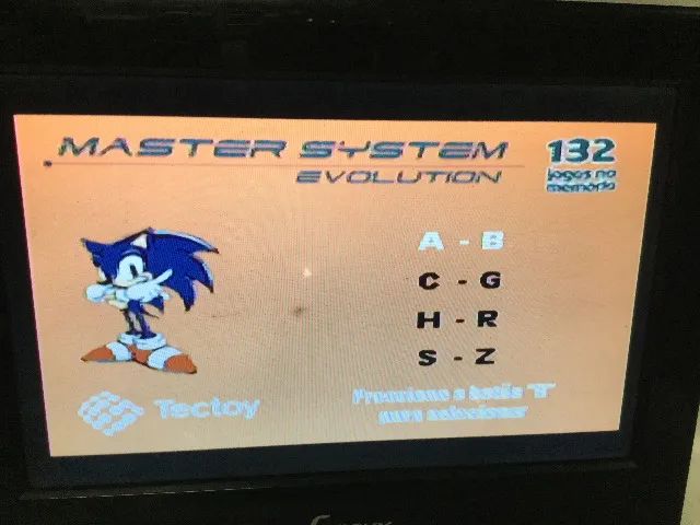 video game original master system + 132 jogos - Foto 3