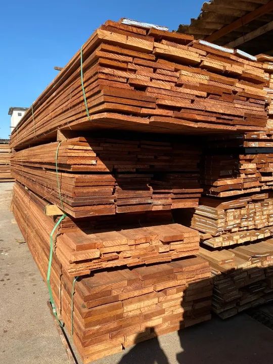 Madeira Tauari vermelho - vigas, pranchas e ripas - Foto 3
