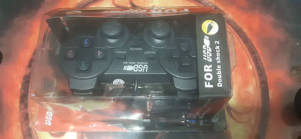 controle com fio pc, notebook - entrada usb - já é o menor preço - Foto 2