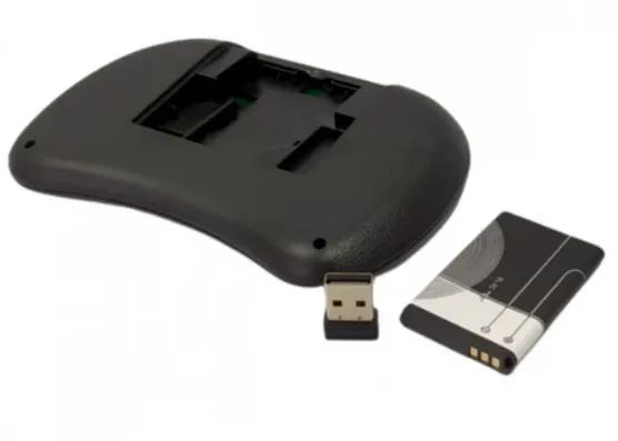 Mini Teclado LED Bluetooth Wireless Receptor USB BK-BTi8LED - Foto 4