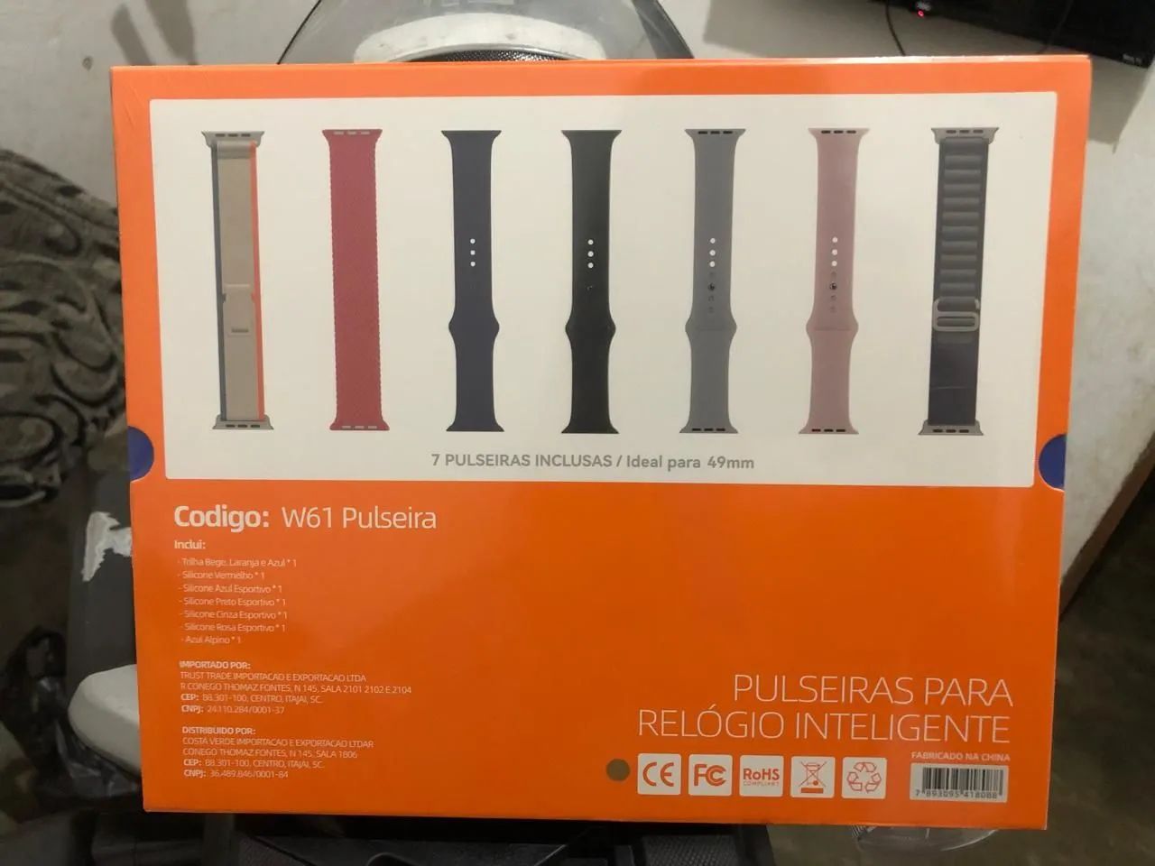 Pulseiras para Smartwatch Bazik Prime - 7 Pulseiras - Foto 2