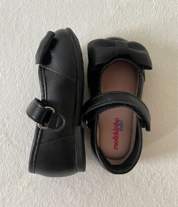 Sapatinho preto - Novo - 19 - Foto 2