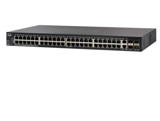 Switch Cisco SG350X-48Portas Gigabit 2x10G Combo + 2 x SFP+