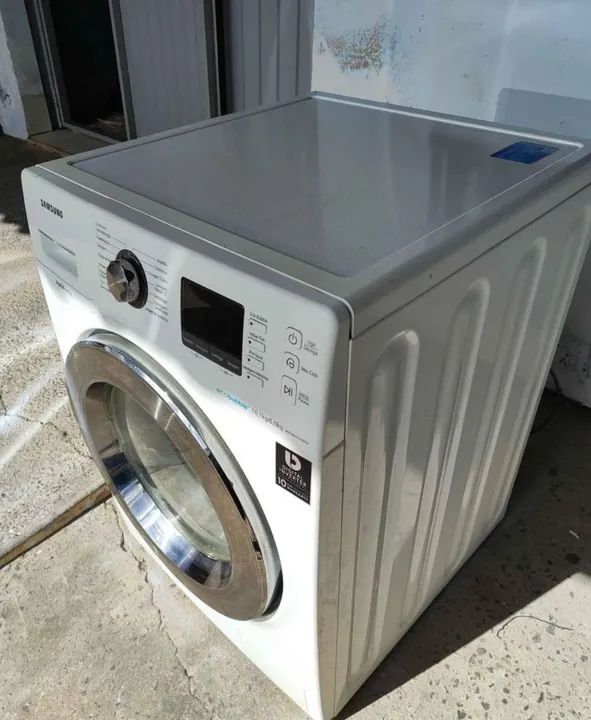 Lava Roupas Samsung Eco Bubble 10.1kg 1200 RPM - Usada