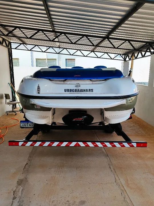 JET BOAT COLUNA EXPERT 240 EFI Mercury 2T ano 2002 Recebo moto/carro na troca  - Foto 5
